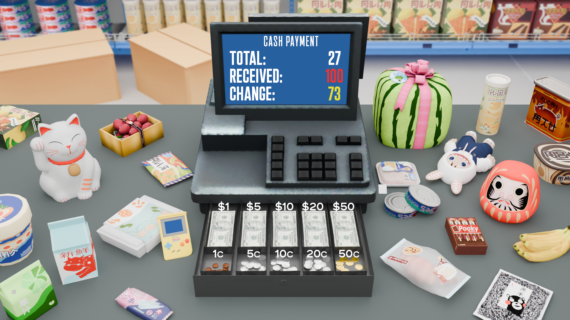 Japanese Supermarket Simulator 🛒